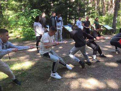 Escalada, cabo de guerra e muitos mais jogos em Bansko