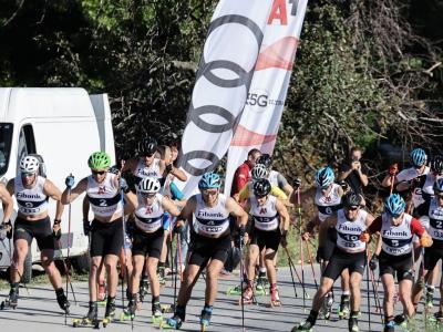 Roller skis em Panichishte, medalhas para o clube de esqui Bansko